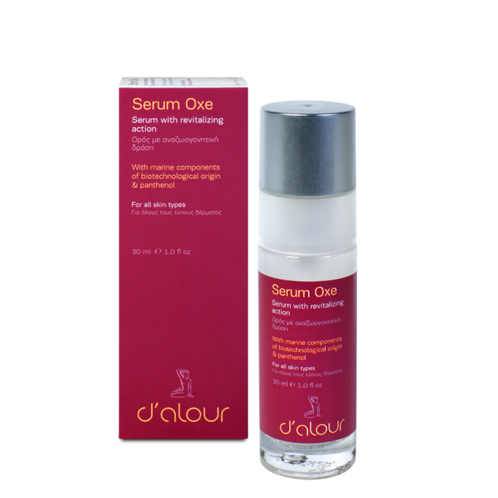 d’alour Serum Oxe Anazoognitikos Antioxeidotikos Oros upsilis Periektikotitas Idanikos ga Atones Kourasmenes Epidermides 30 ml